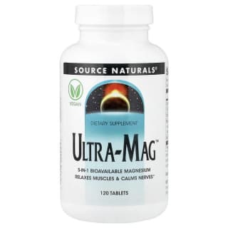Source Naturals, Ultra-Mag, 120 таблеток SNS-00803