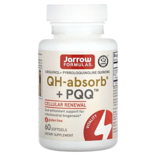 Jarrow Formulas, QH-Absorb + PQQ, 60 капсул